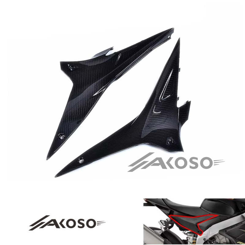 AKOSO 2009-2020 Aprilia RSV4 Tuono Carbon Fiber Tank Seat Side Panel Fairing