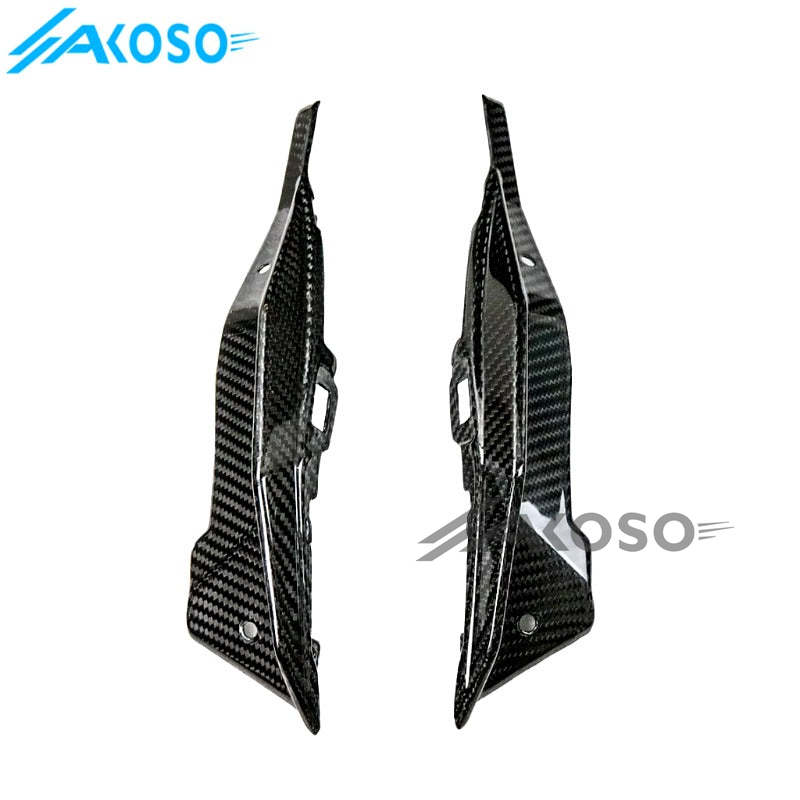 AKOSO 2020-2024 Kawasaki Ninja ZX-25R Carbon Fiber Rear Tail Seat Side Panel Cover Fairing