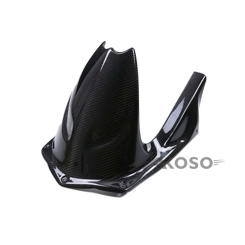 AKOSO 2019-2022 BMW S1000RR Carbon Fiber Race Rear Fender Chain Guard Hugger Mudguard