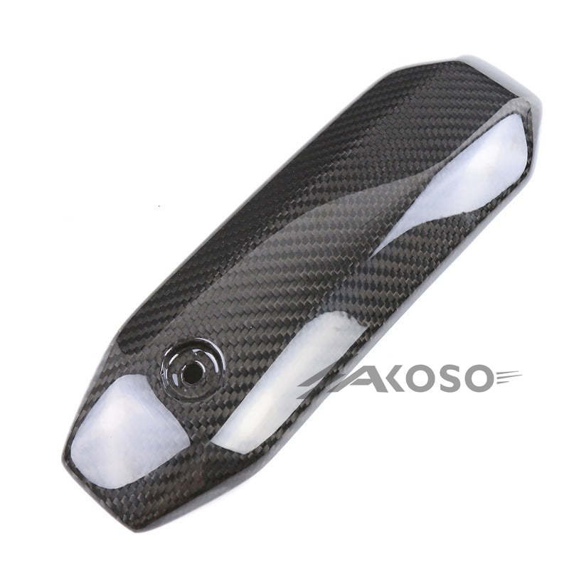 AKOSO 2014-2017 Yamaha MT07 MT-07 Carbon Fiber Gas Tank Middle Protection Top Fuel Panel Center Pad