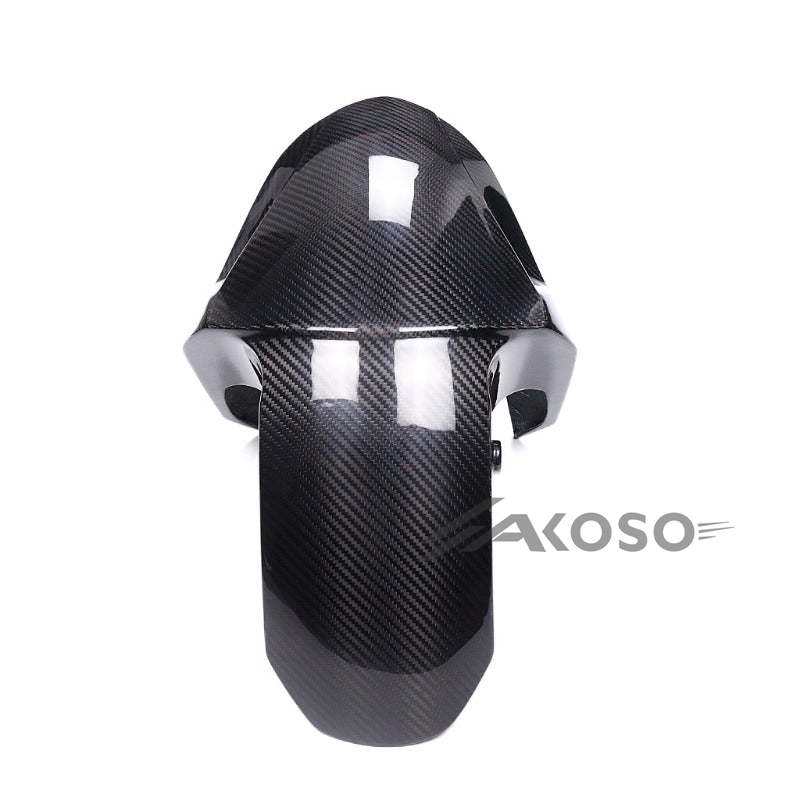 AKOSO 2020+ Kawasaki Ninja ZX-4R ZX-4RR ZX25R Carbon Fiber Motorcycle Front Fender Mudguard Tire Hugger