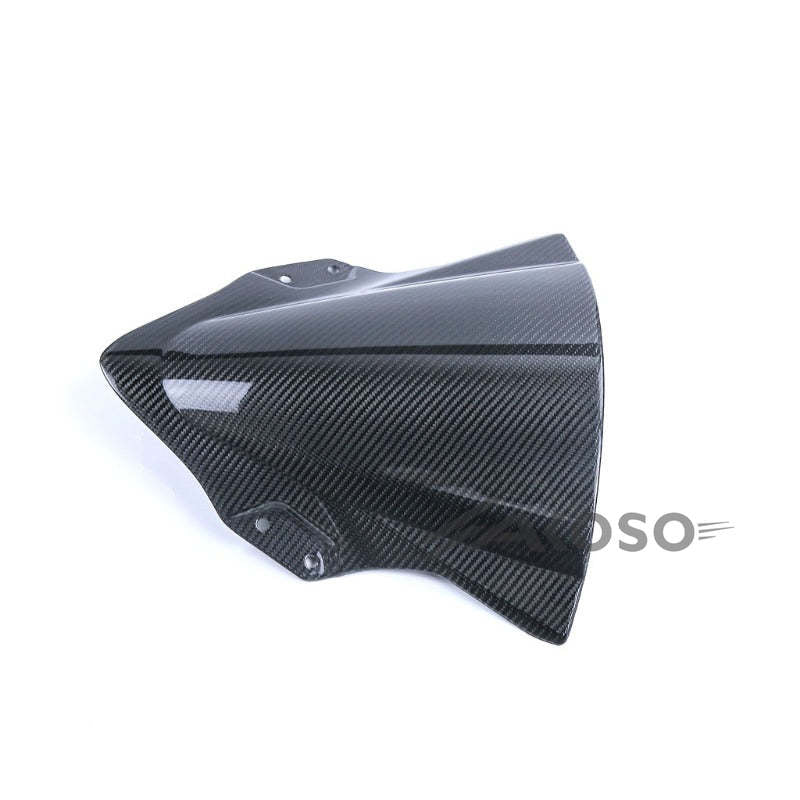 AKOSO 2018-2024 Kawasaki Ninja 400 Carbon Fiber Motorcycle Windshield WindScreen Wind Deflector