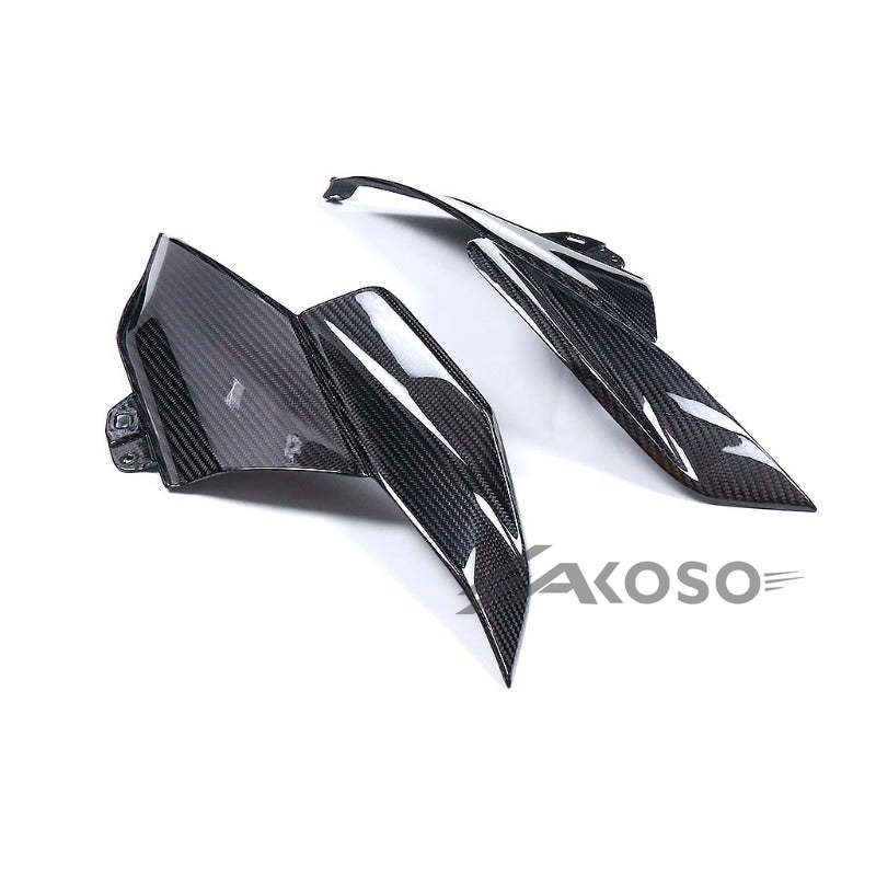 AKOSO 2023 2024 BMW R1300GS Dry Carbon Fiber Motorcycle Front Body Side Panel Fairing