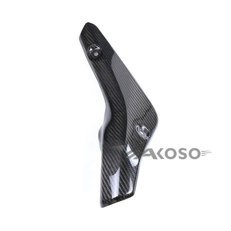 AKOSO 2022-2024 Yamaha MT10 Carbon Fiber Exhaust Pipe Heat Shield Cover Guard Fairing