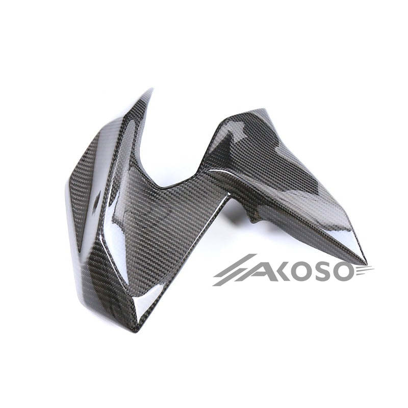 AKOSO Kawasaki Z H2 2021-2024 Carbon Fiber Motorcycle Right Side Panel Cover Guard Front Upper Fairing