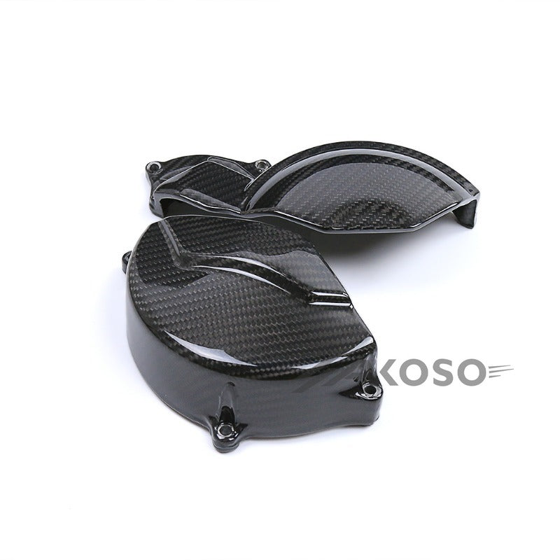 AKOSO 2021 2022 Aprilia RS660 Carbon Fiber Motorcycle Left and Right Engine Clutch Covers