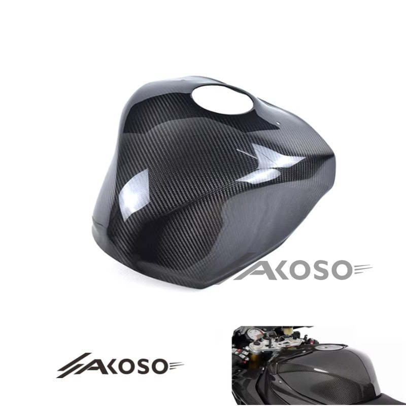 AKOSO 2015-2018 BMW S1000RR Carbon Fiber Motorcycle Fuel Tank Cover