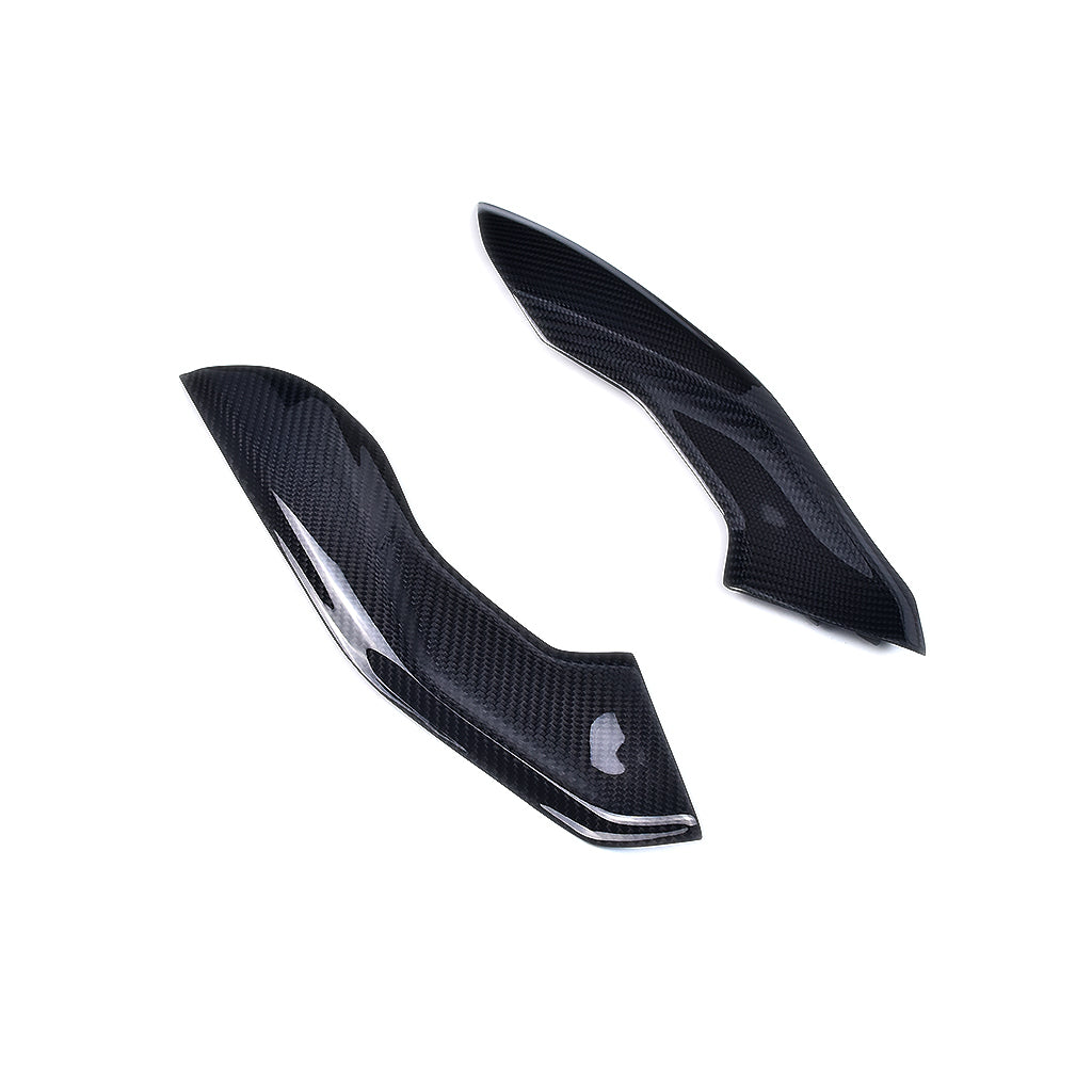 AKOSO 2021-2024 BMW S1000R Motorcycle Carbon Fiber Gas Fuel Tank Small Side Plate Fairing Panel - AKOSO