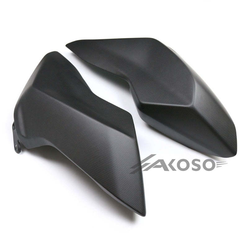 AKOSO 2019+ Ducati Hypermotard 950 Carbon Fiber Front Fuel Tank Side Panel