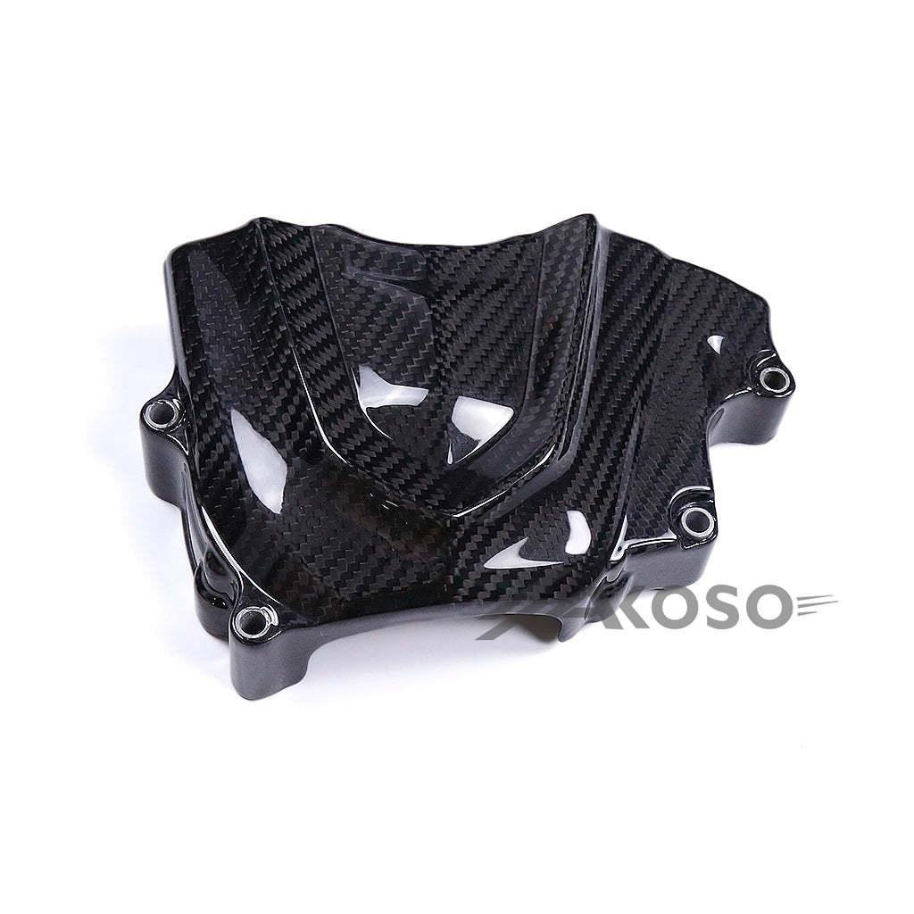 AKOSO 2019-2024 Kawasaki NINJA ZX-6R 636 Carbon Fiber Sprocket Cover Fairing