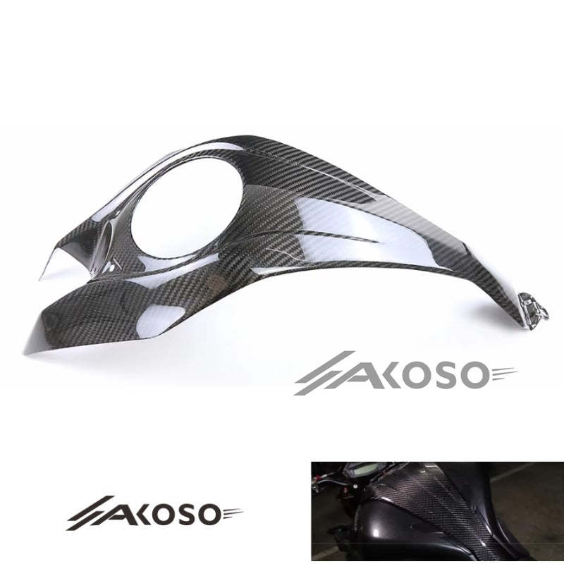 AKOSO 2014+ Kawasaki Z1000 Carbon Fiber Motorcycle Fairings Kits Fuel Gas Tank Cover