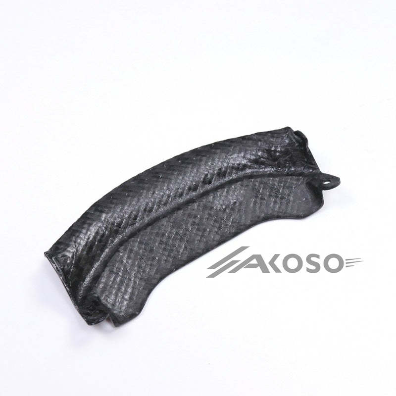 AKOSO 2023-2024 CFMOTO 800NK Carbon Fiber Fender Motorcycle Rear Seat Cushion Front Decorative Panel