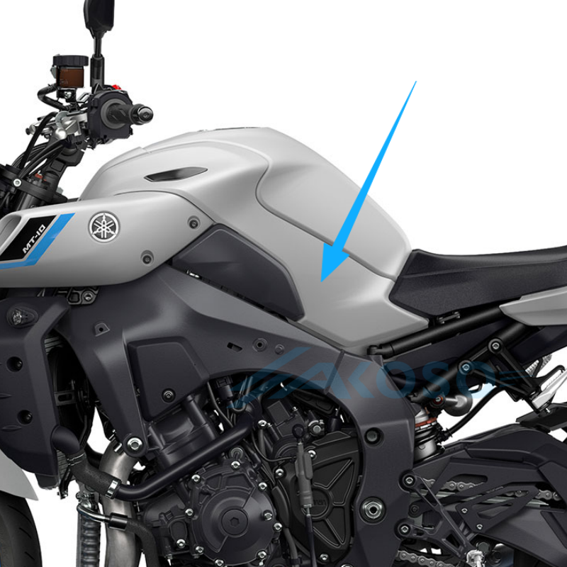 AKOSO 2025+ Yamaha MT-10 Carbon Fiber Tank Side Panels