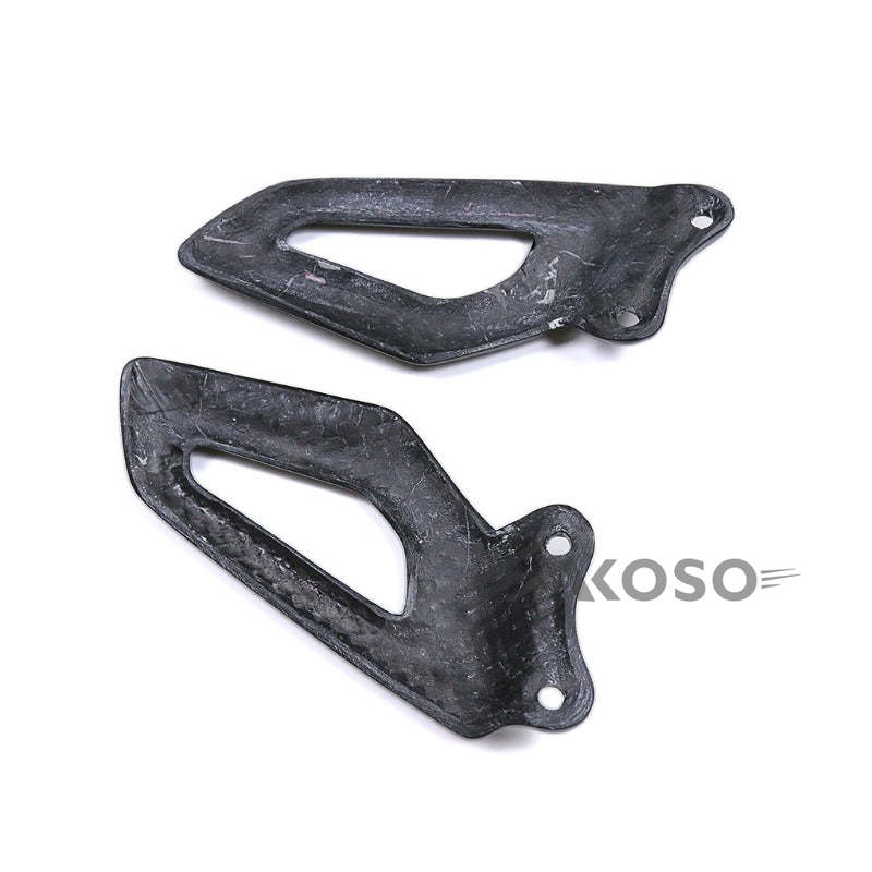 AKOSO BMW S1000RR 2019-2022 Carbon Fiber Foot Peg Cover Heel Guards