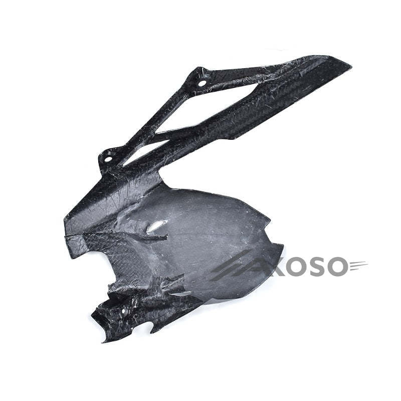 AKOSO 2020-2024 Kawasaki Ninja ZX-25R Carbon Fiber Motorcycle Rear Fender Mudguard Splash Guard Cover