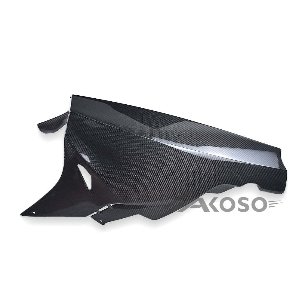 AKOSO 2015-2018 BMW S1000RR Carbon Fiber Lower Bottom Belly Pan Panel Cowl Fairing