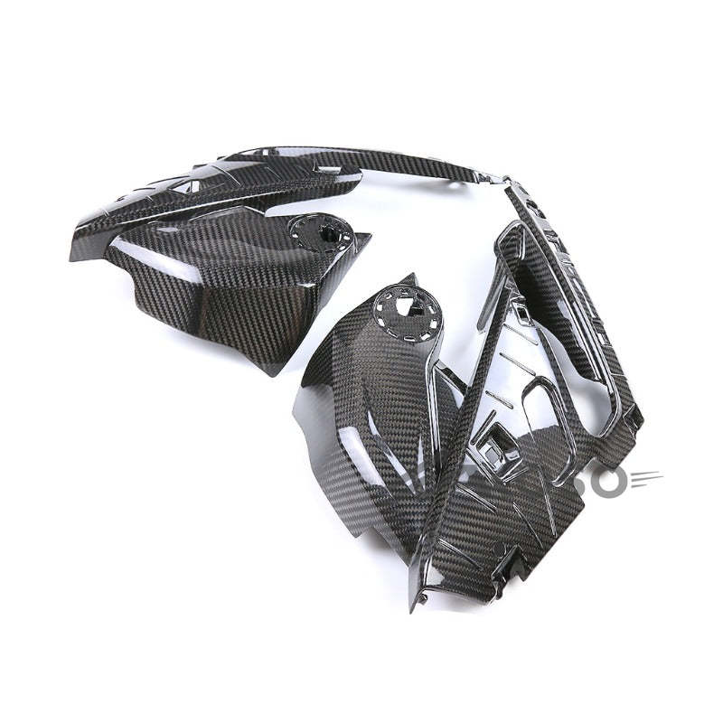 AKOSO 2021-2023 BMW R1250RS R 1250 RS Carbon Fiber Motorcycle Tank Lower Frame Side Panels Fairing