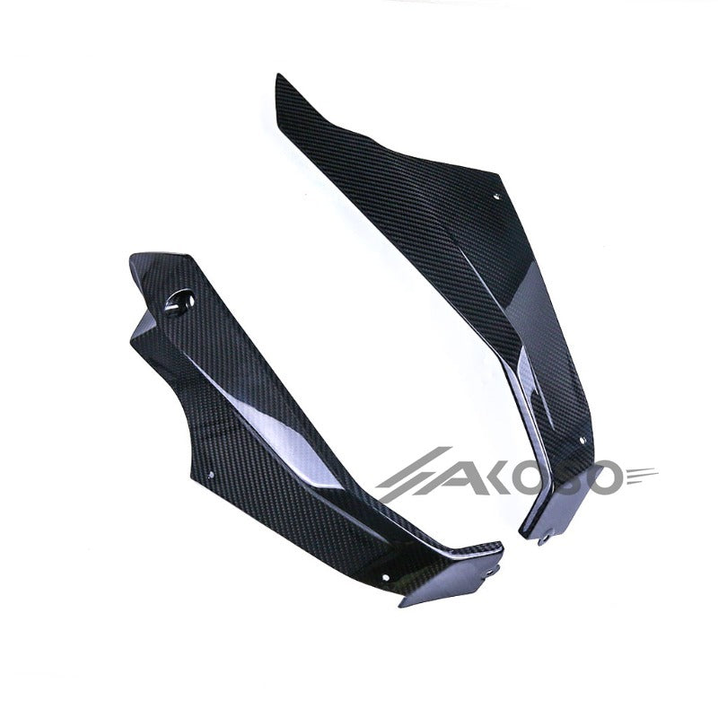 AKOSO 2018-2024 Kawasaki Ninja 400 Carbon Fiber Motorcycle Lower Bottom Belly Pan Fairing Kits