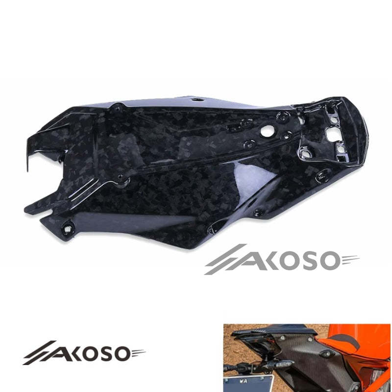 AKOSO KTM 1290 Super Duke R 2020-2024 Carbon Fiber Tail Rear Seat Under Tray Trim Cowl