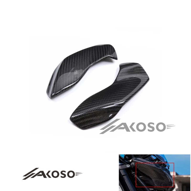 AKOSO 2021-2024 Yamaha MT09 FZ09 Carbon Fiber Front Fairing Side Panels Headlight Covers