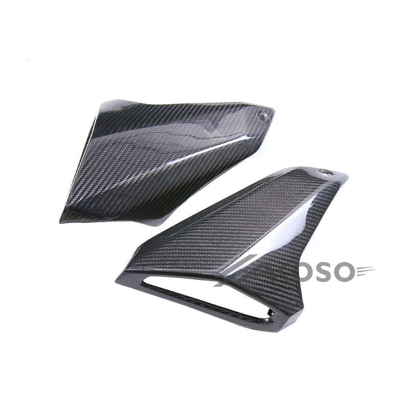 AKOSO 2014-2020 YAMAHA MT09 FZ09 Carbon Fiber Air Intake Cover Tank Side Panels Guard Fairing Kits