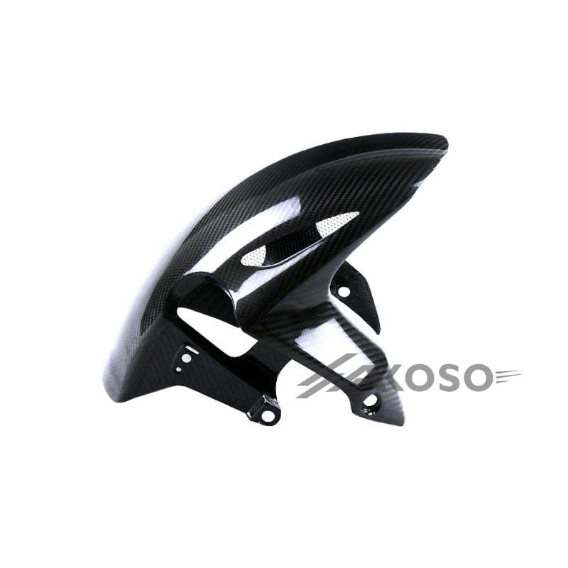 AKOSO 2017-2024 Honda CBR1000RR Carbon Fiber Motorcycle Front Hugger Mudguard Fender