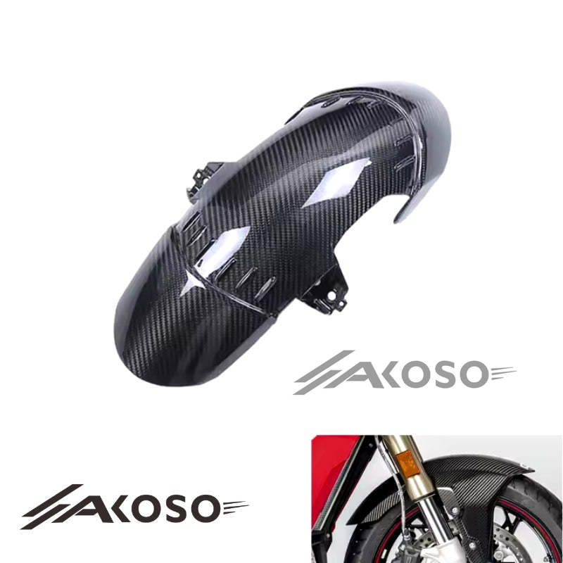 AKOSO BMW S1000XR 2020-2023 Carbon Fiber Front Mudguard Splash Fender