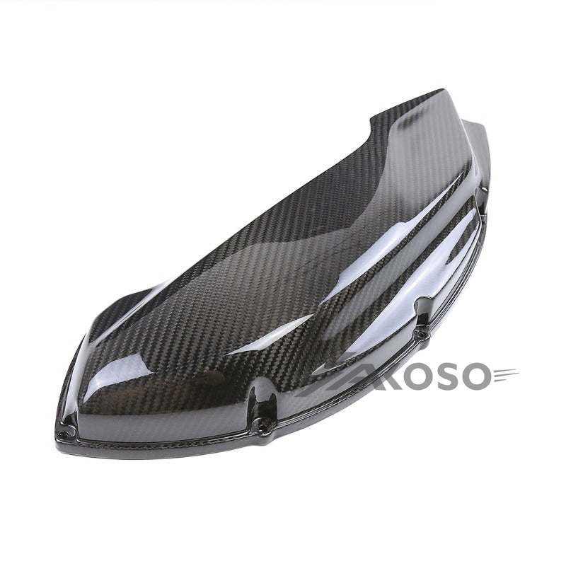 AKOSO 2016+ Yamaha NVX155 Motorcycle Carbon Fiber Left Air Cleaner Guard Air Filter Cover Protector