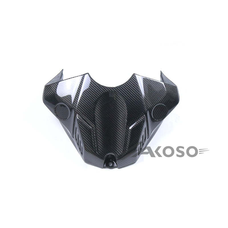 AKOSO 2020-2024 Yamaha R1 R1M Carbon Fiber Gas Tank Front Airbox Cover Fairing Cowl