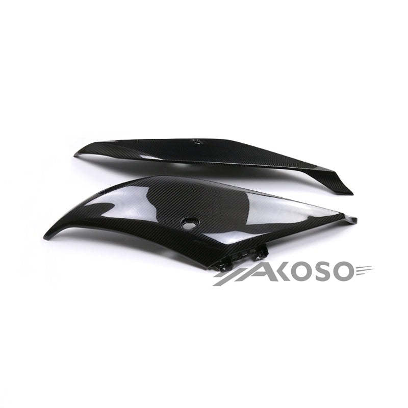 AKOSO 2022-2024 Yamaha R3 Carbon Fiber Side Panels Front Tank Side Fairing Modified Accessories