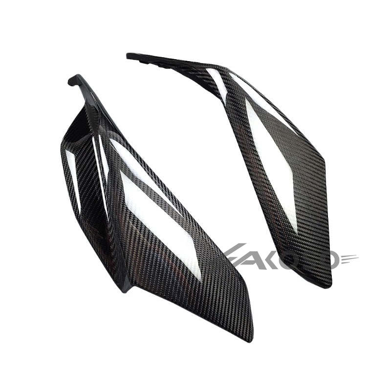 AKOSO 2021+ Aprilia RSV4 Carbon Fiber Front Headlight Fairing Lower Cover Motorcycle Accessories