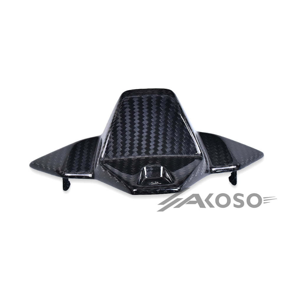 AKOSO 2021-2024 BMW S1000R Carbon Fiber Headlamp Small Cover Headlight Upper Fairing