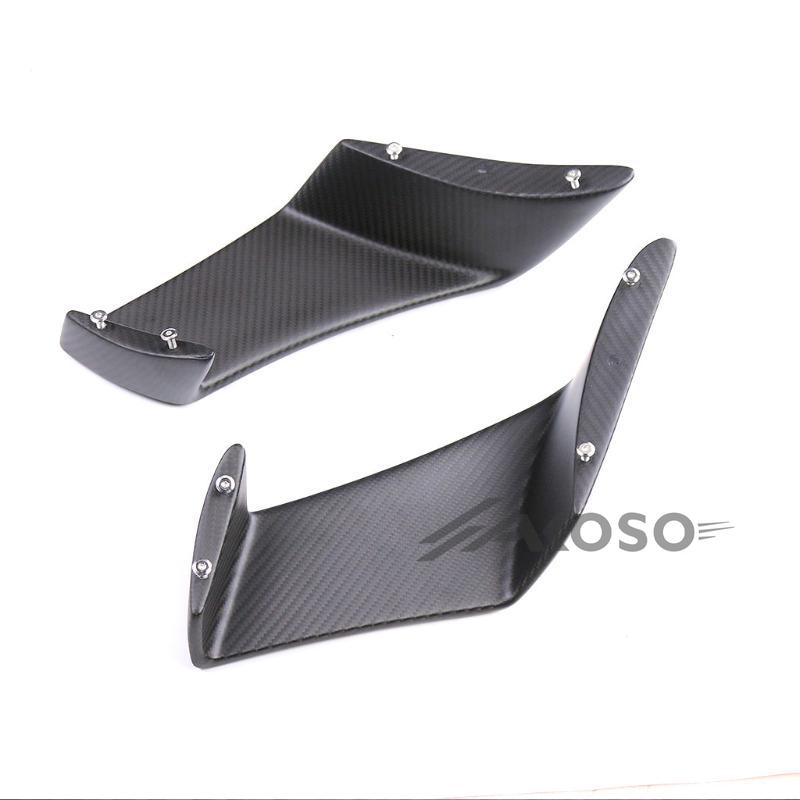 AKOSO 2009-2021 Aprilia RSV4 RF Full Cabon Fiber Aerodynamics Winglets Side Panels