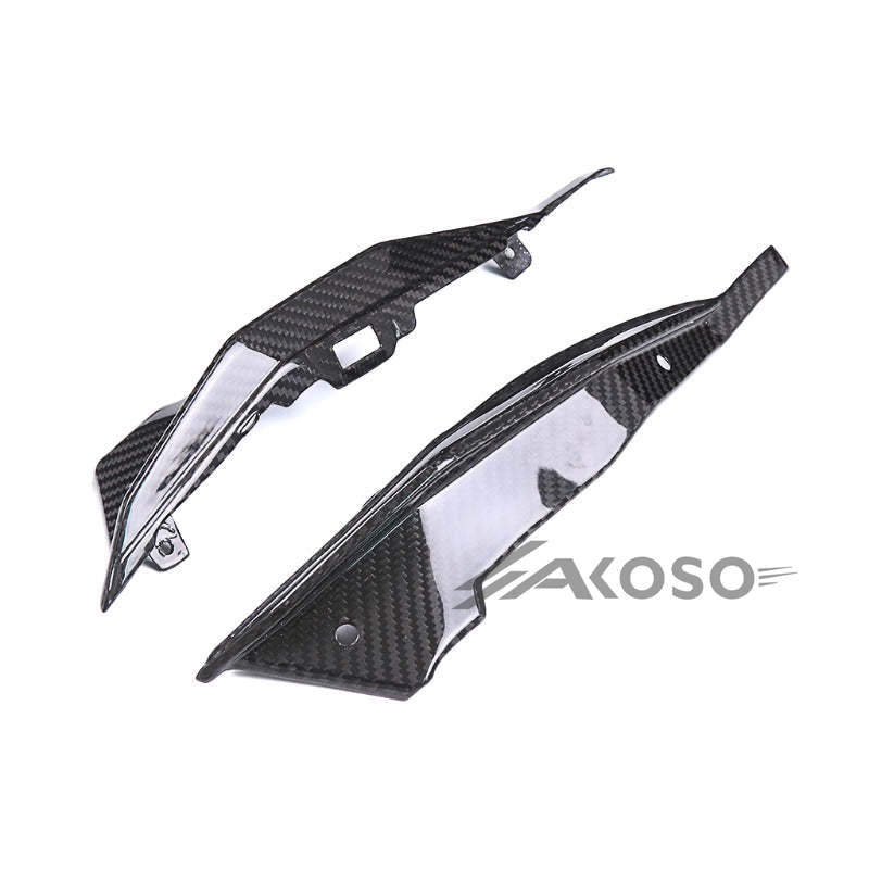 AKOSO 2020+ Kawasaki Ninja ZX-4R ZX-4RR ZX25R Carbon Fiber Motorcycle Rear Seat Side Panel Cover Fairing