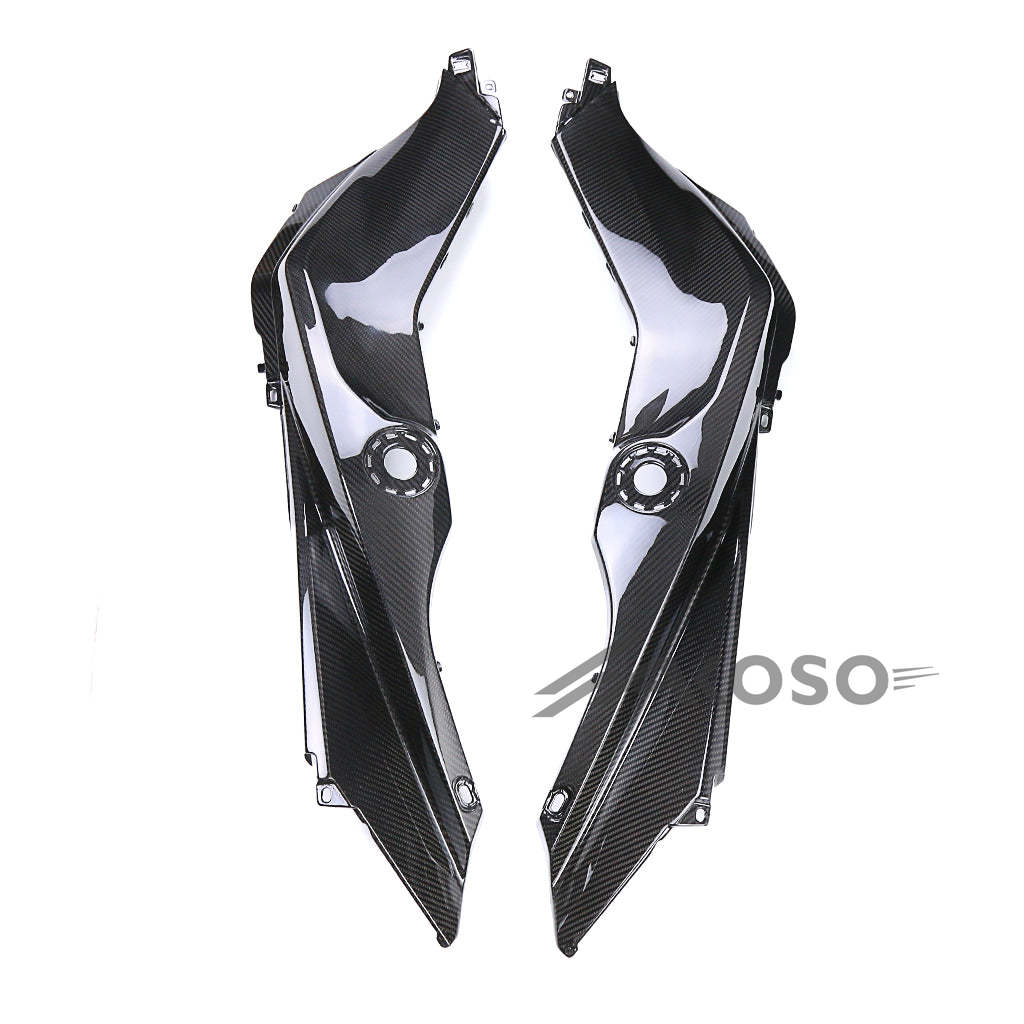 AKOSO BMW S1000XR 2020-2024 Carbon Fiber Fuel GasTank Side Panels