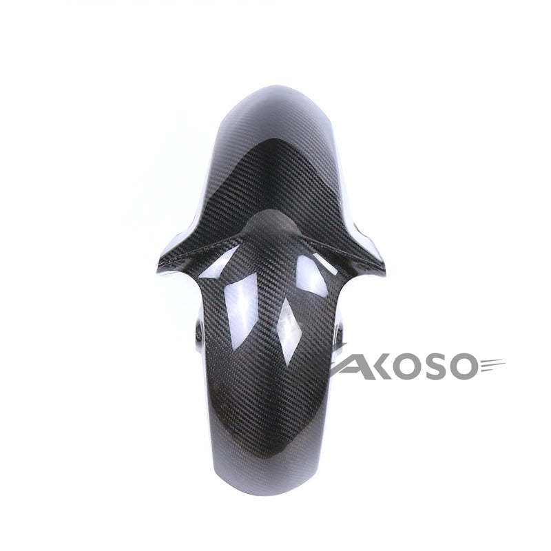 AKOSO 2015-2018 Yamaha YZF R3 Carbon Fiber Fender Front Wheel Hugger Mudguard