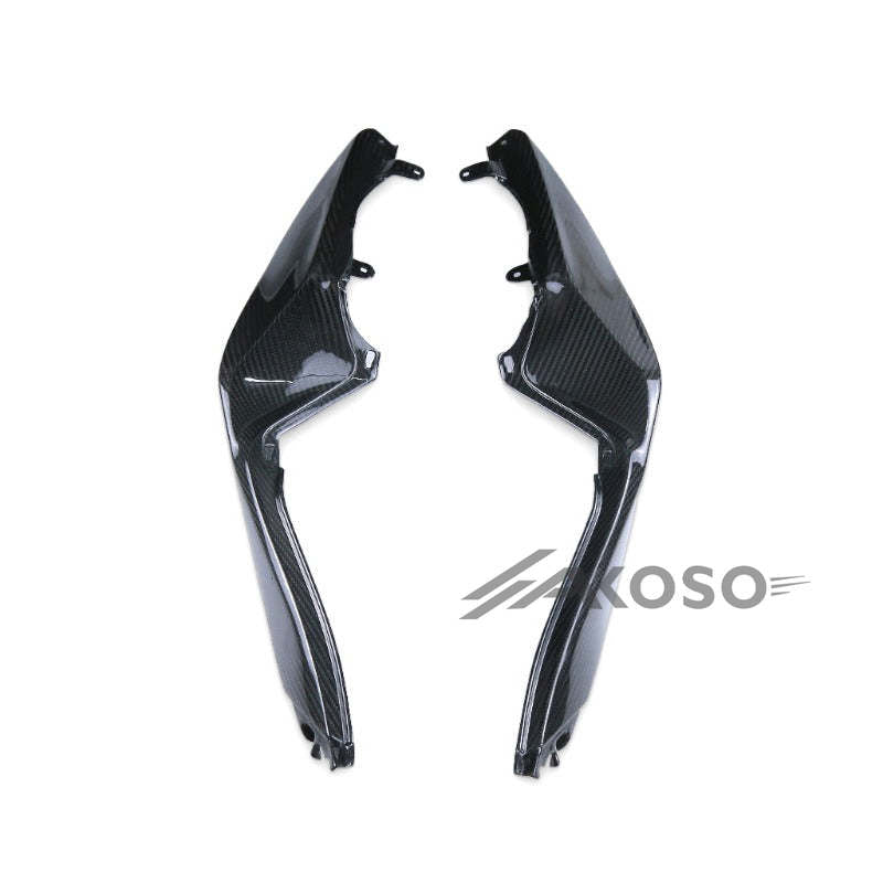 AKOSO 2013-2018 Kawasaki Ninja ZX-6R Carbon Fiber Tail Rear Seat Side Panel Motorcycle Fairings