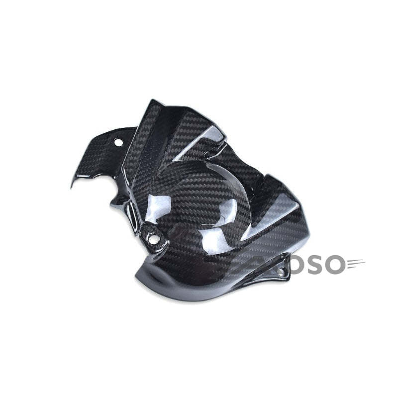 AKOSO 2015-2024 Kawasaki Ninja H2 H2R Carbon Fiber Motorcycle Engine Cover Fairing