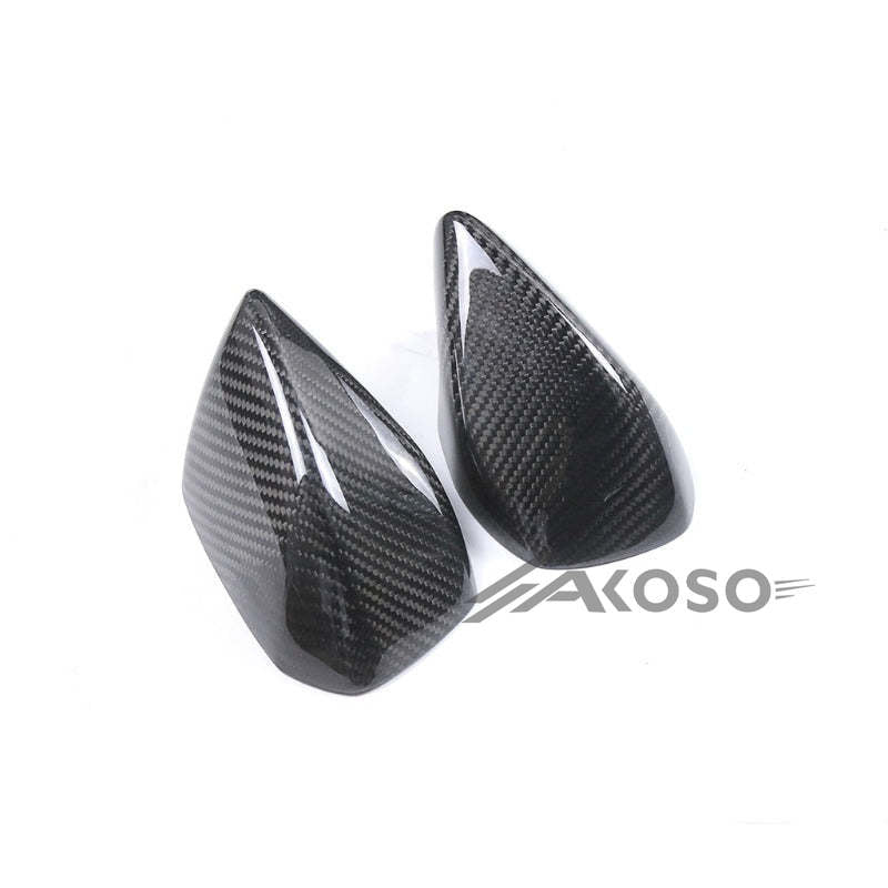 AKOSO 2021+ Aprilia RSV4 Carbon Fiber Rearview Mirror Cover Motorcycle Accessories