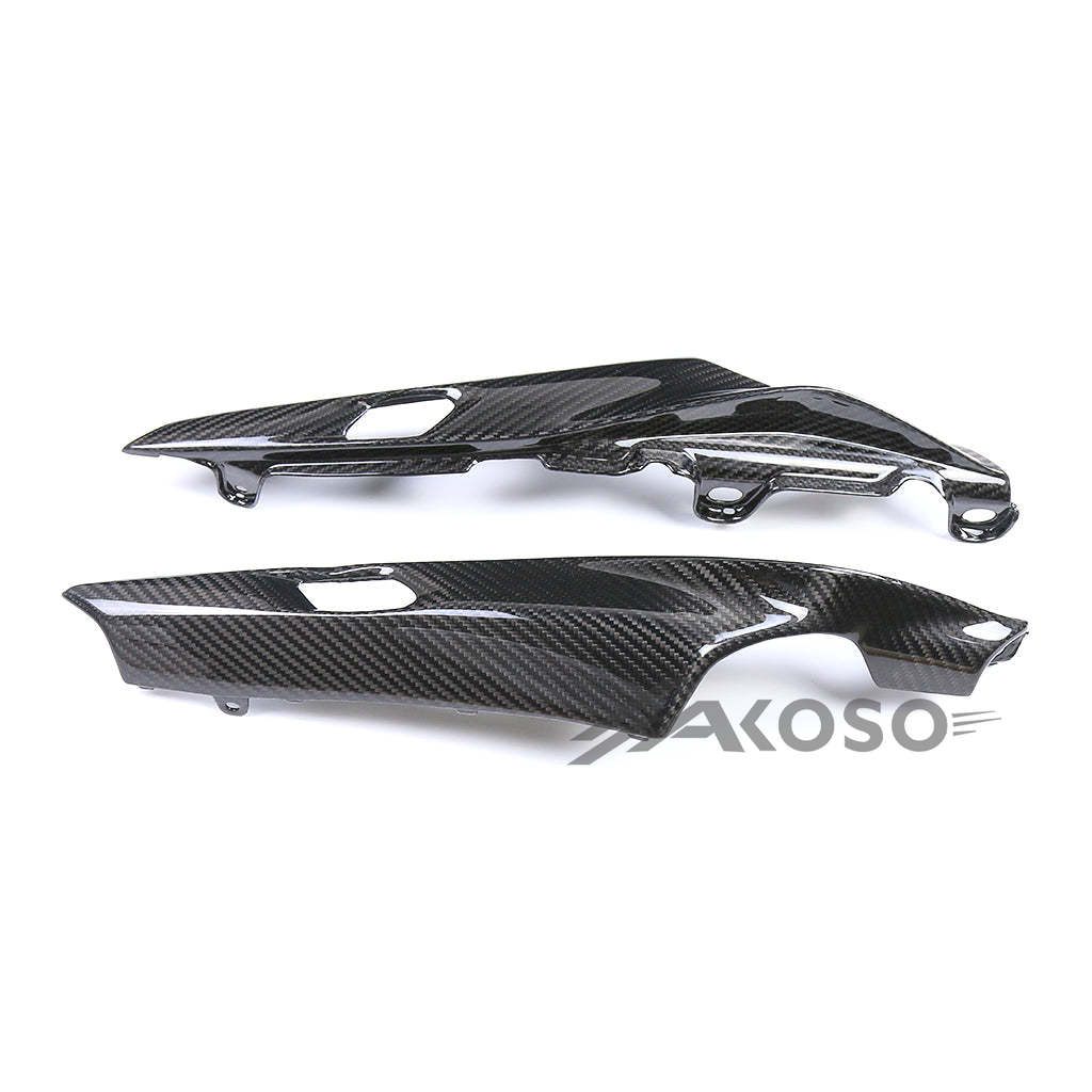 AKOSO 2021-2024 Yamaha MT09 FZ09 Real Carbon Fiber Motorcycle Rear Seat Cowl Guard Tail Seat Side Panels Fairing