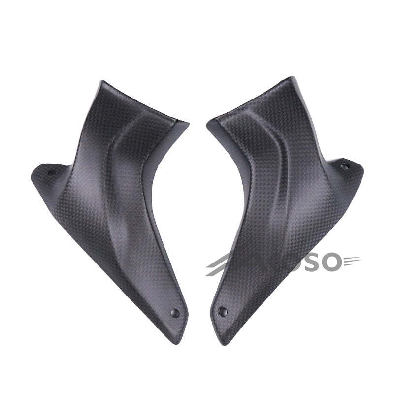 AKOSO Ducati Streetfighter V4 Carbon Fiber Air Guide Radiator Cover Fairing