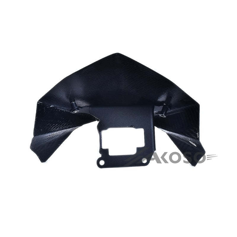 AKOSO 2019-2024 Honda CB650R Carbon Fiber Front Windscreen Windshield Wind Deflector Screen