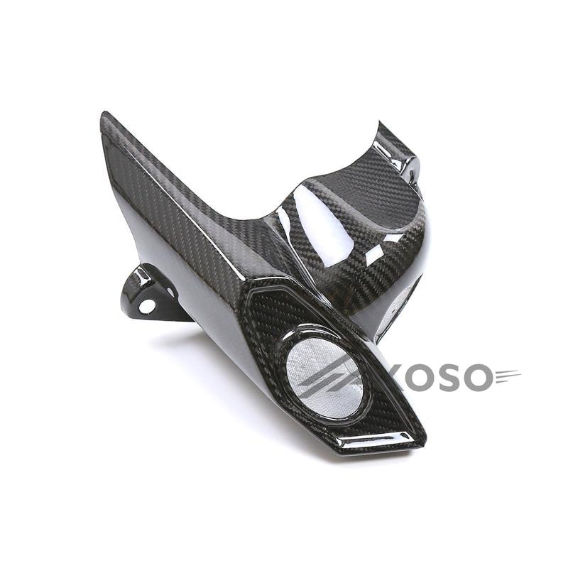 AKOSO 2021-2023 Aprilia GPR250R Carbon Fiber Motorcycle Exhaust Pipe Heat Shield Cover Muffler Protector Guard