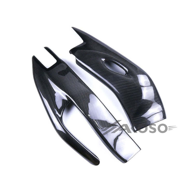 AKOSO 2008-2012 Honda CBR1000RR Carbon Fiber Motorcycle Swingarm Covers Swing Arm Protectors