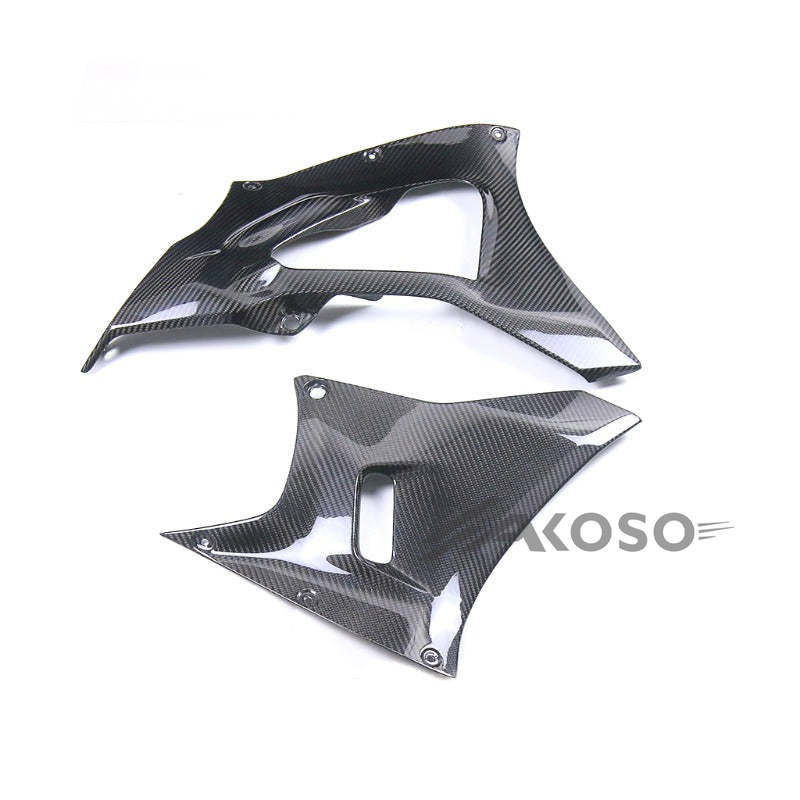 AKOSO 2022-2024 Yamaha R7 Carbon Fiber Belly Pan Side Panels Side Spoiler