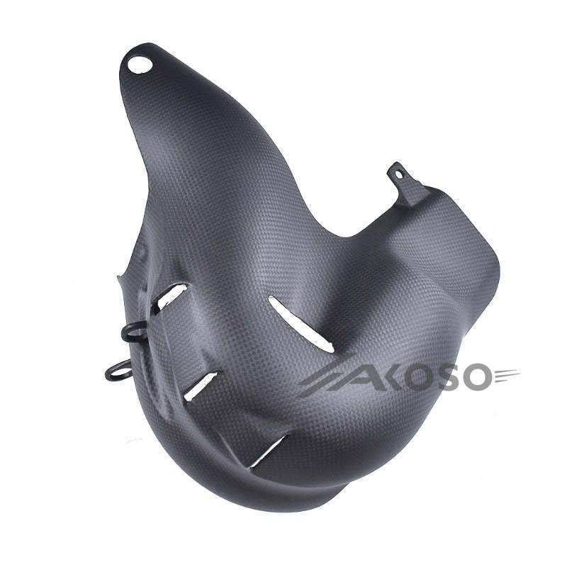 AKOSO 2018+ Ducati Panigale V4 V4S V4R Carbon Fiber Exhaust Anti Scald Cover