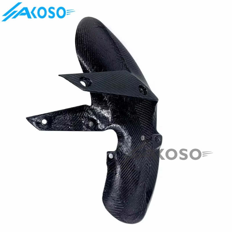 AKOSO 2014-2018 Honda CB650F CBR650F Carbon Fiber Front Fender Mud Guard Hugger