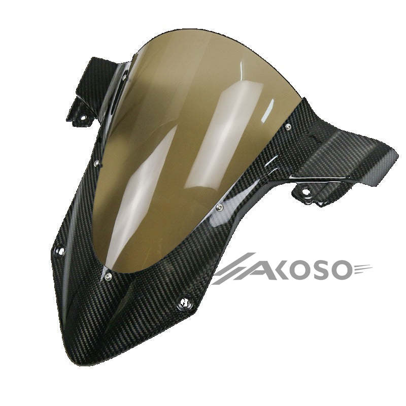 AKOSO 2019-2022 BMW S1000RR Carbon Fiber Windscreen Front Windshield Motorcycle