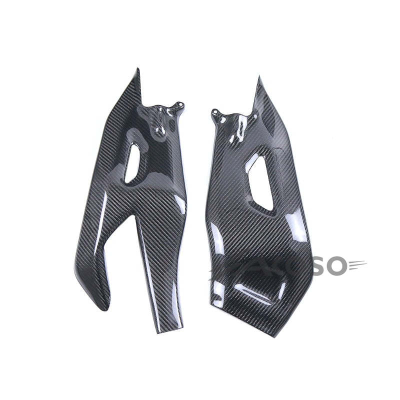 AKOSO 2015-2019 Yamaha YZF-R1 R1M Carbon Fiber Motorcycle Swingarm Chain Protector Swing Arm Cover