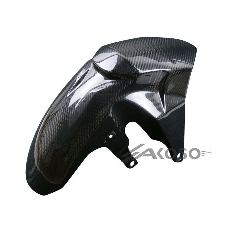 AKOSO 2017-2019 Honda XADV 750 Carbon Fiber Motorcycle Front Fender Hugger Mudguard